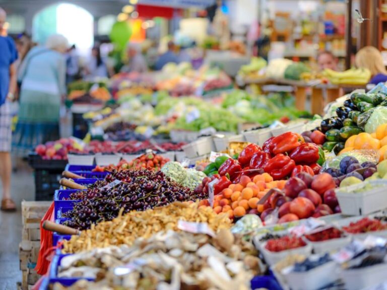 Wochenmarkt in Barrali - Mercto di Barrali